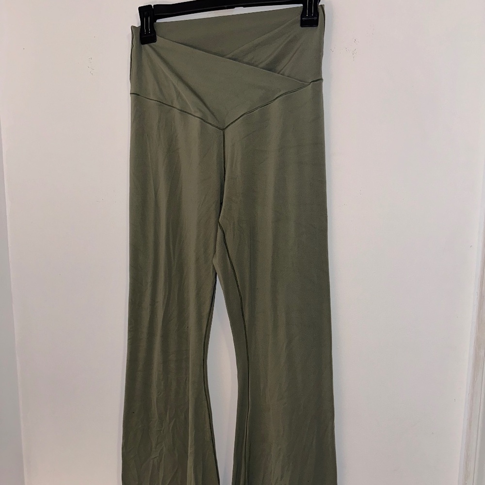 Aerie Flared Crossover Leggings